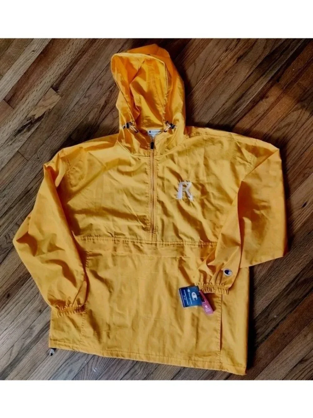 Ryan Hall Y'all CHAMPION Packable Windbreaker Jacket XXL Anorak Zip Hood NEW